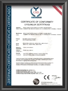 KURUMSAL CE Belgesi Urun Guvenligi ve Kalitesi